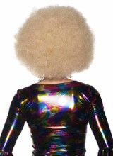 Perruque Afro Blonde Géante