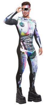 Costume d'Extraterrestre Cyberespace pour Homme