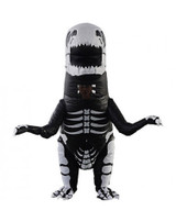 Costume T-Rex Squelette Gonflable pour Adultes