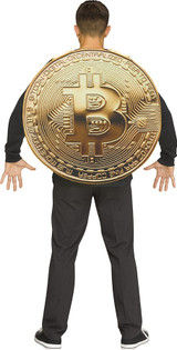Costume Bitcoin pour Adultes