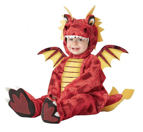 Halloween Carnaval Petits Enfants Enfants Démon Cosplay Dragon