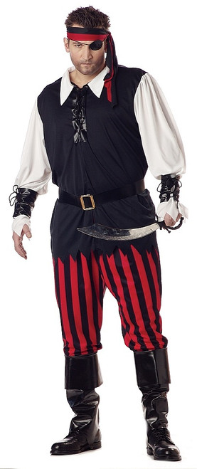 Costume de Pirate Coupeur de Gorge