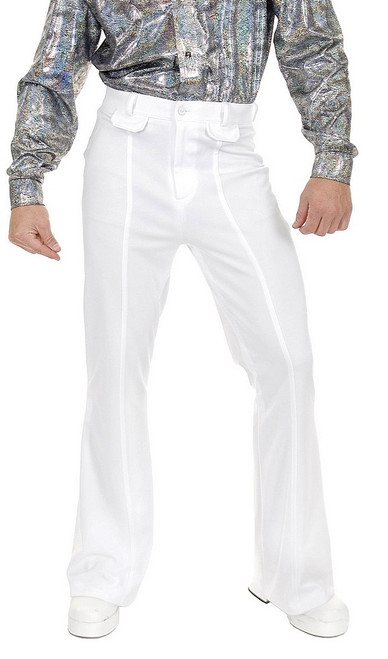 Pantalons Disco Blanc pour Homme