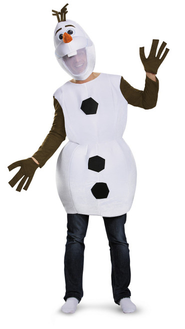 Costume de Luxe d'Olaf pour Adulte