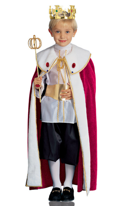 Robe du Prince Roi Majestueux pour Enfant