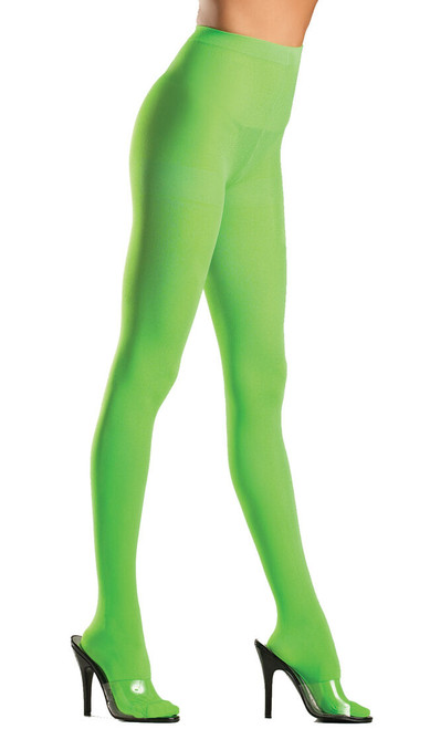 Nylon Tights Kelly Green