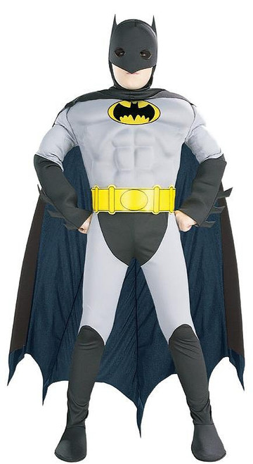 Costume Deluxe Batman Gris