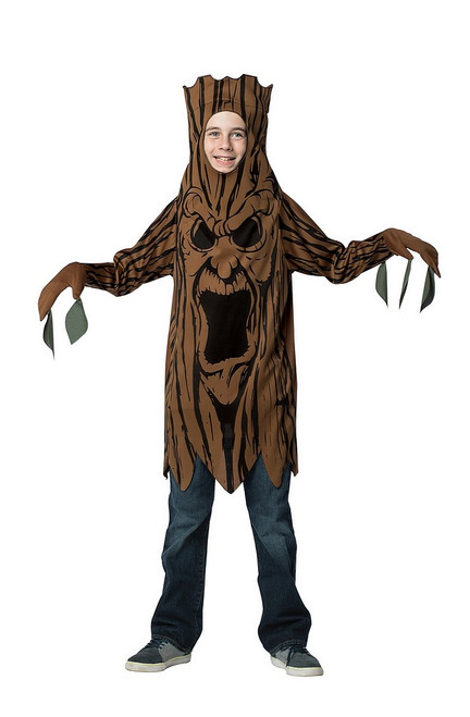 Adolescent Arbre Effrayant Costume Adolescent Arbre Effrayant Costume