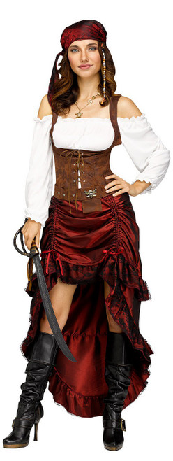 Costume de Reine des Pirates pour Adultes