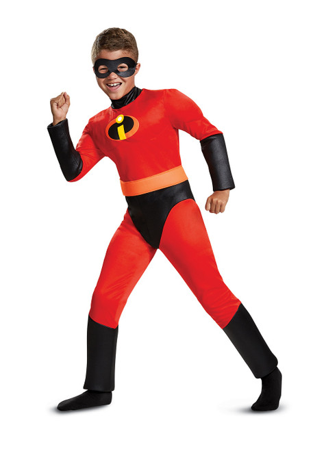 Costume des Indestructibles pour Femme et Enfant, Combinaison Rouge, Masque  Trempé, ixd'Halloween