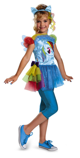 Costume de Rainbow Dash Mon Petit Poney