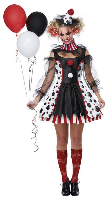 Costume de Clown Tordu pour Femme