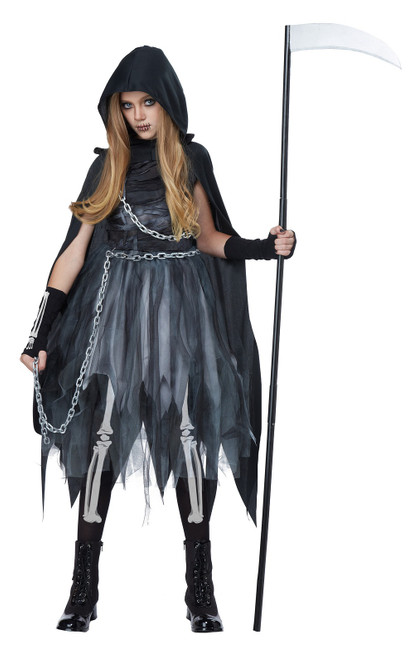 Costume Halloween Faucheuse Fille Costume Horreur