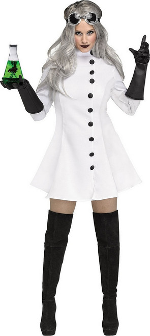 Costume de Scientifique Folle pour Femme