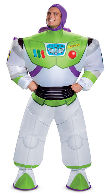 Costume de Buzz l'Éclair Gonflable pour Adulte