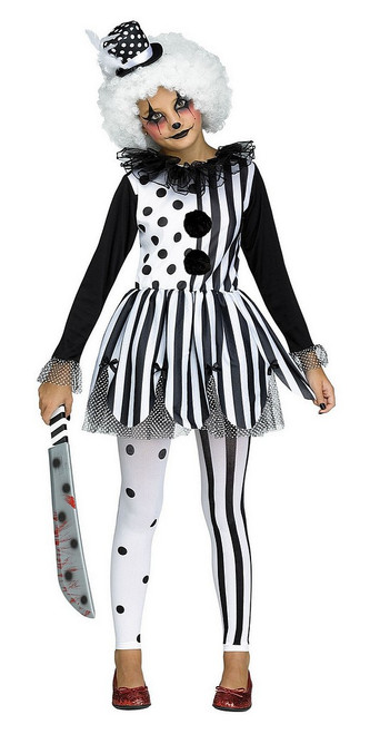 Costume de Clown Tueuse pour Fille