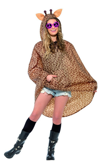 Poncho de Fête Girafe