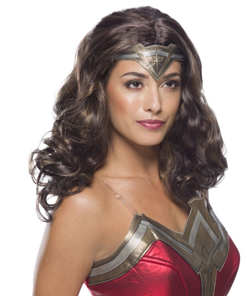 Perruque Wonder Woman pour femme