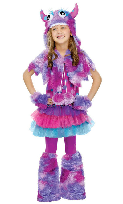 Costume de Monstre à Pois pour Filles