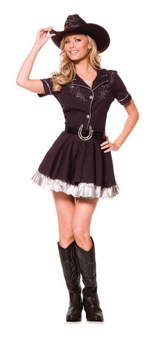 Costume Cowgirl Strassé pour Femmes