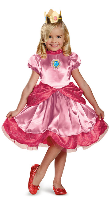 Costume Princesse Peach pour Fillettes
