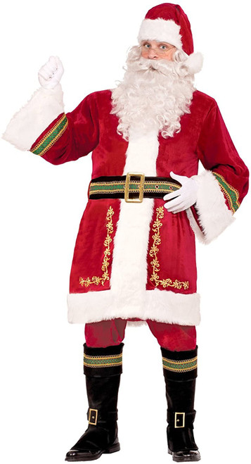 Costume Supérieur Père Noël Classique pour Homme