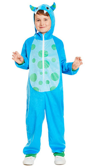 Costume Joyeux Monstre Bleu Enfant