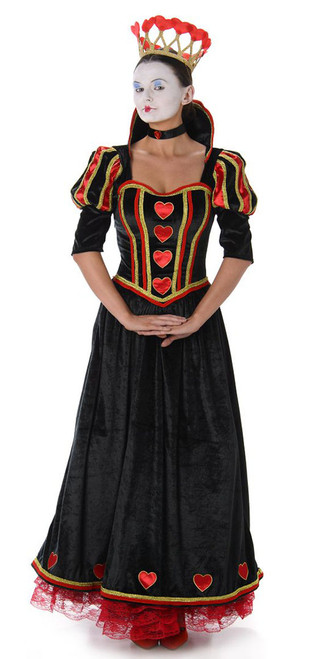 Costume Reine de Coeur pour Femme