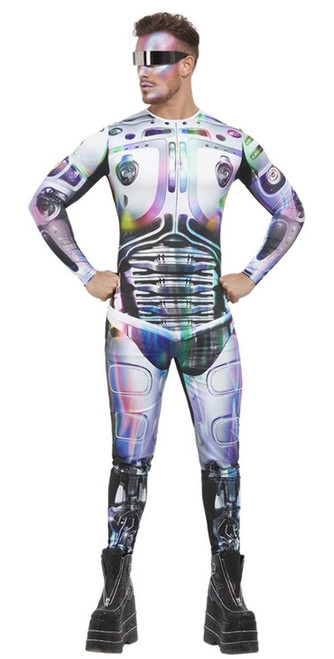 Costume d'Extraterrestre Cyberespace pour Homme