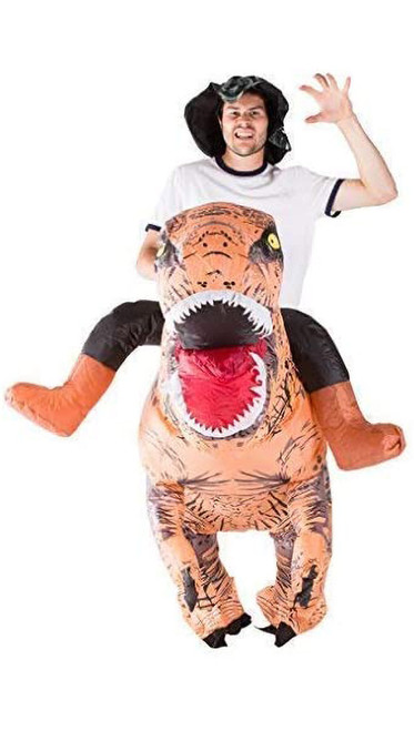 Costume T-Rex Gonflable à Chevaucher pour Adultes