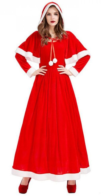 Costume de Mère Noël Classique pour Femmes