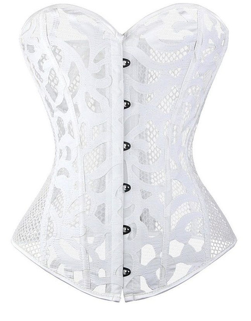 Corset Modelant Blanc Sablier