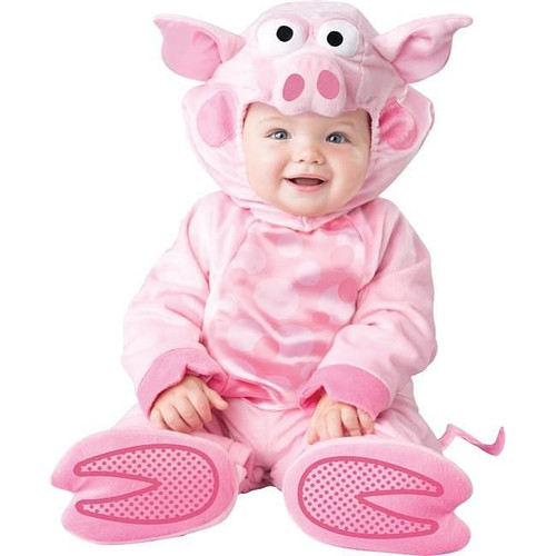 Costume de Bébé Cochon Précieux