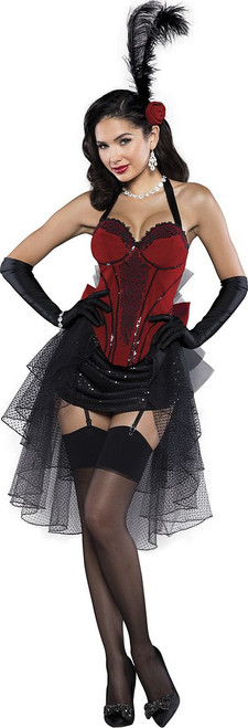 Costume Burlesque de Bombe pour Femme