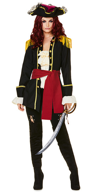 Pirate Captain Women Costume