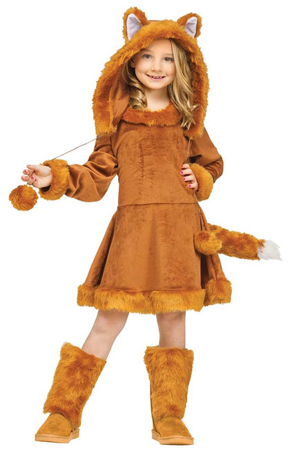 Costume Renard Doux pour Filles