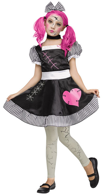 Costume de Poupée Brisée pour Filles