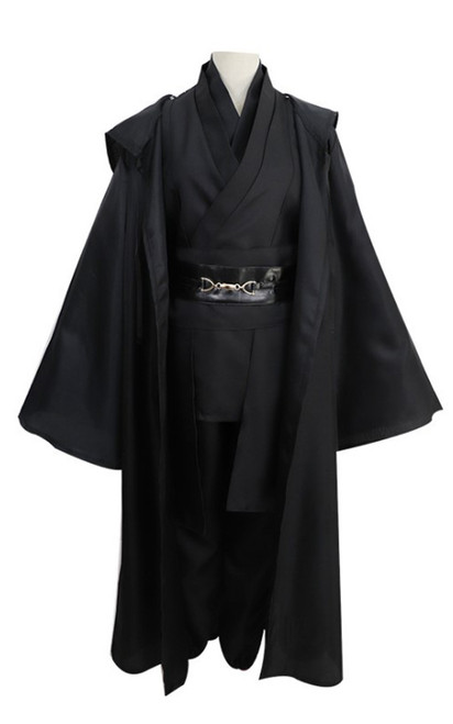 Costume Jedi Noir à Capuche Prestige pour Homme