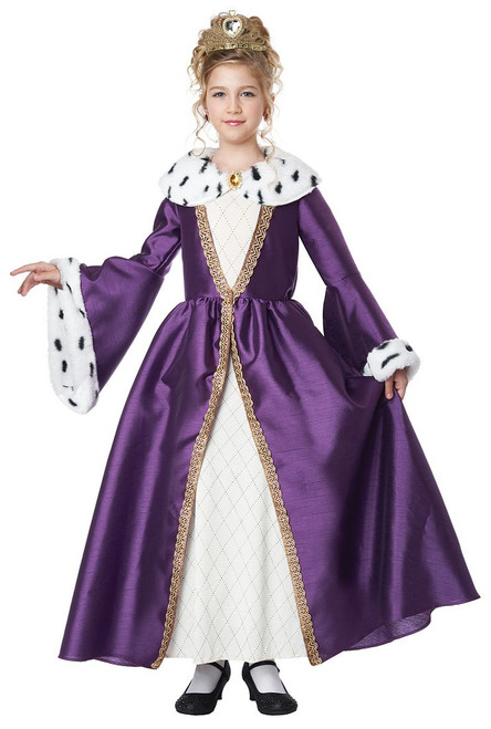 Queen For A Day Girls Costume