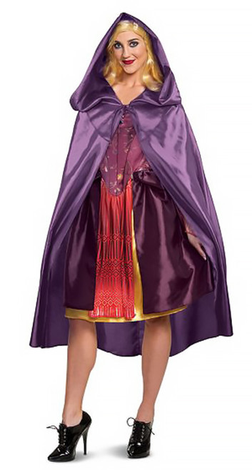 Cape Sarah Hocus Pocus Classique pour Adultes - Taille STD