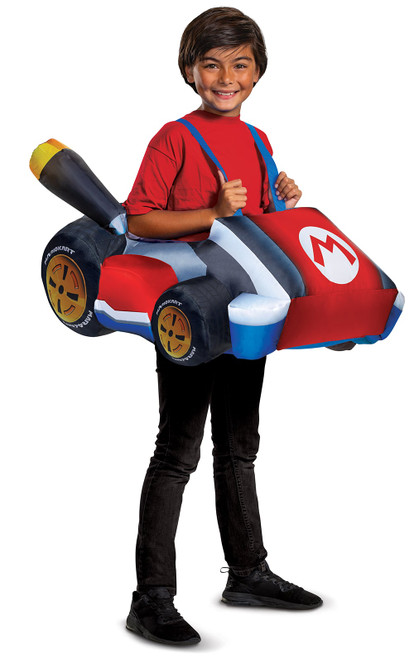 Voiture Gonflable de Mario pour Enfant