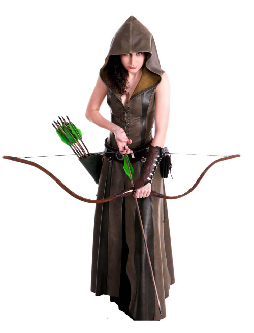 Costume Viking Chasseresse Prestige Femme