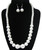 50'S collier de perles et boucles d'oreilles