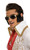 Elvis Lunettes avec Sideburns