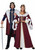 Costume de couple royal médiéval