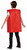 Costume de Brique Rouge Lego pour Enfant back