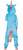 Costume Combinaison Licorne Bleue pour Enfants