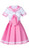 Costume Anime de Lycéennes Matelots Rose Femmes