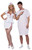 2 Costumes Infirmières Adultes Fantaisistes