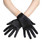 Gants Noir Spandex